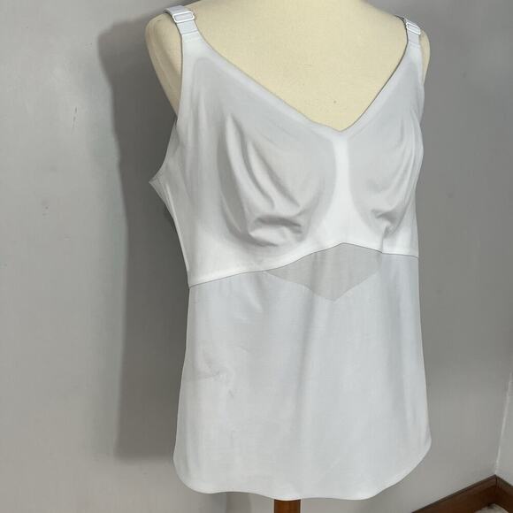 Honeylove Liftwear Cami Size 3X Light Gray Adjustable Tank Top Wireless Lifting - Picture 1 of 12